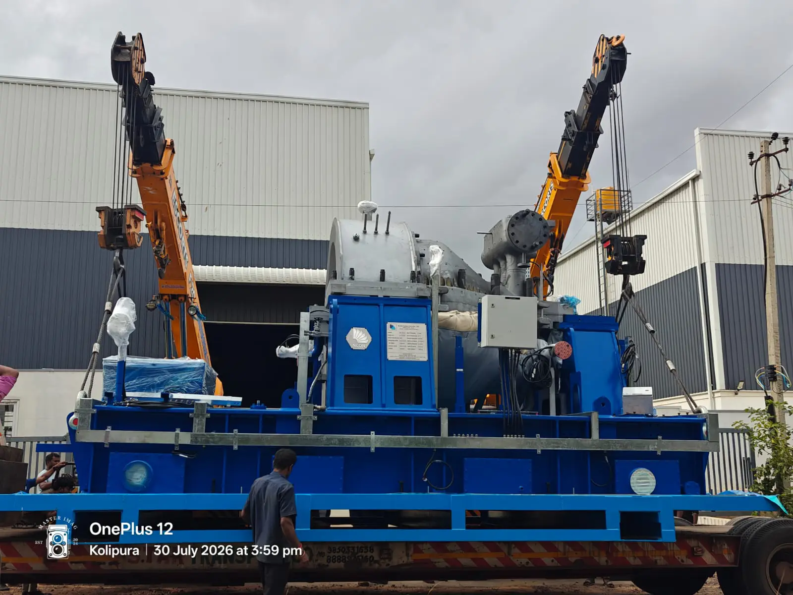 Crane shifting